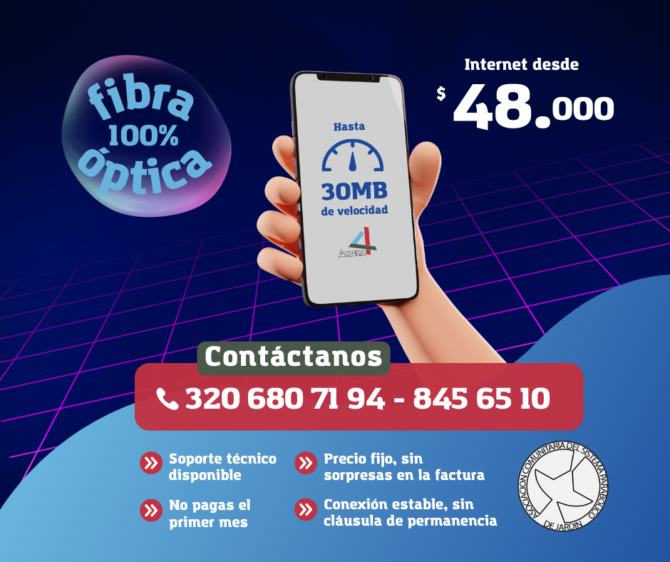 Beneficios del servicio de internet del Sistema Parabólico de Jardín y datos de contacto